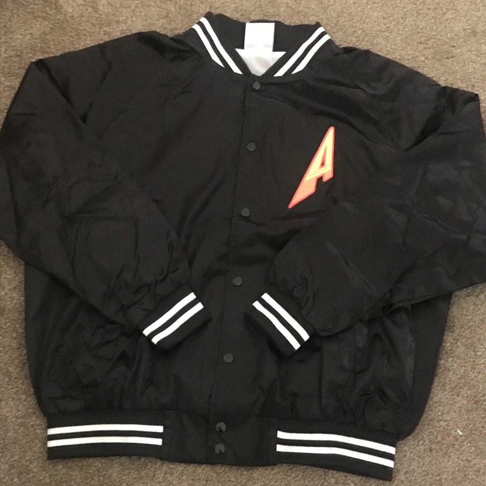 Flint Autoworld satin jacket size xl